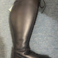 Kingsley Orlando Sheepskin Lined Custom Cinderella Boot 39.5W 47.5cm Height/R 45cm Calf; L 44cm Calf - Sale!