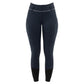 BR Ladies Aukje Riding Tights Silicone Seat - Blueberry - Euro 40 Limited Edition
