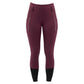BR Riding Tights Astrid Ladies Silicone Seat - Grape Wine - Euro 38/US 28