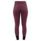 BR Riding Breeches Alicia Ladies Silicone Seat - Grape Wine - Euro 40/US 30