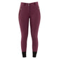 BR Riding Breeches Alicia Ladies Silicone Seat - Grape Wine - Euro 40/US 30