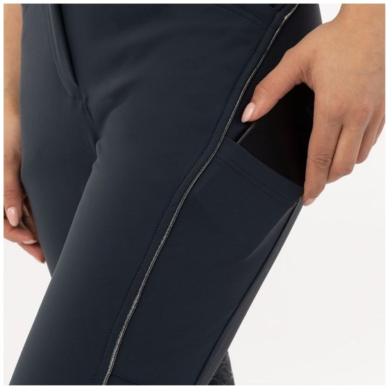 BR Breeches Ember Silicon Seat Blueberry Euro 36