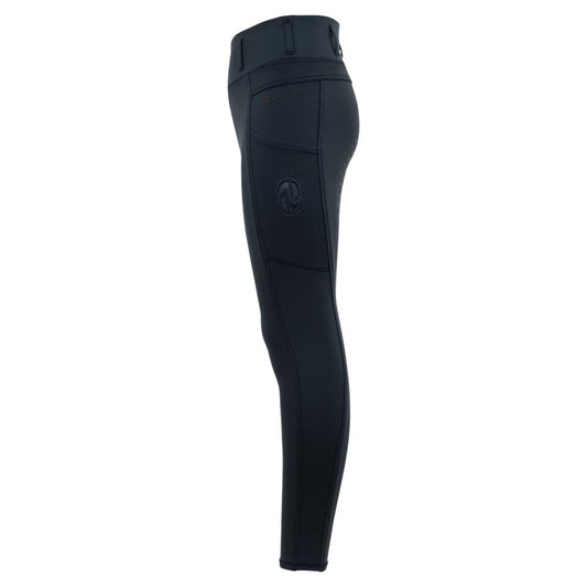 BR Children's Evolve Winter Breeches Fabio - Silicone Seat - Carbon - Limited Edition (size 10 or 13 )