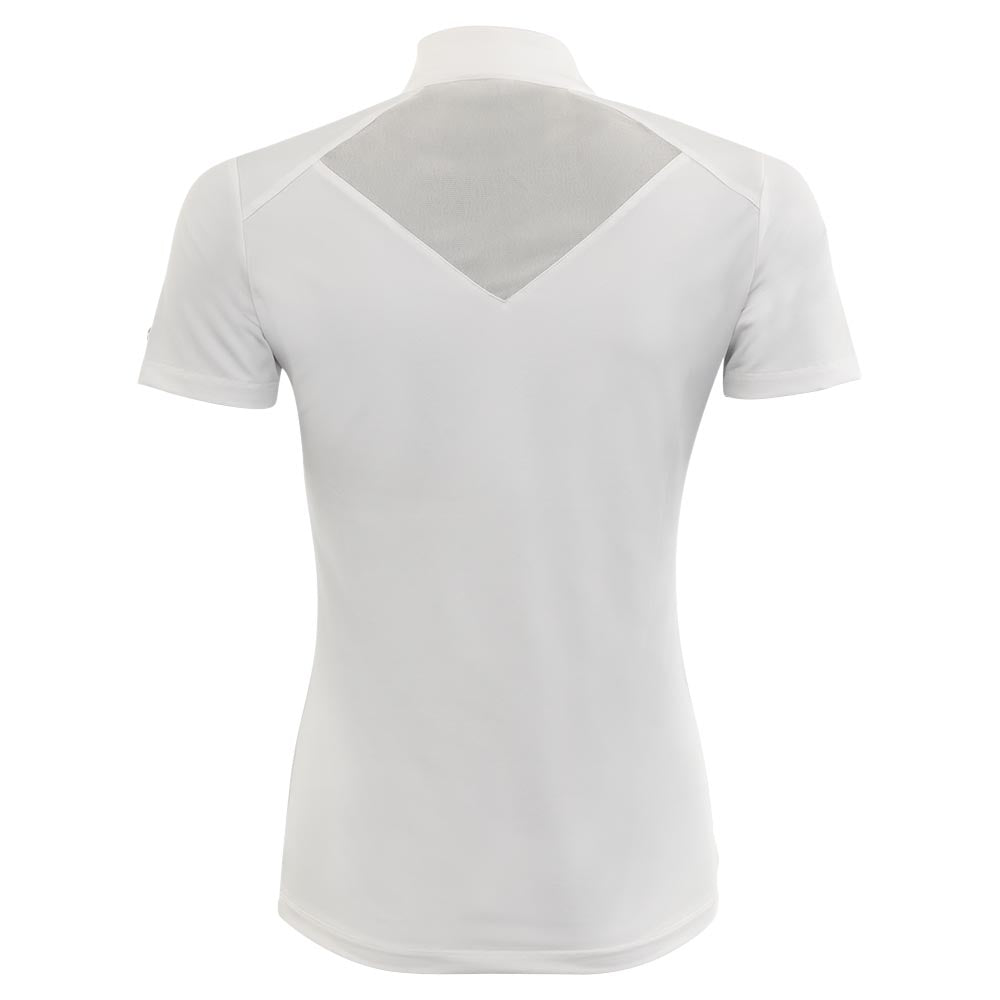 BR Ladies Competition Shirt, short sleeves - Zapopan - Snow White - XS/US 4