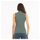 BR Sleeveless Zip-up Shirt Ladies - Balsam Green - Small