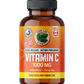 Pure Lab Vitamin C Slow Release 1000mg Human 120 Vegi-Caps