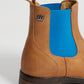 Kingsley Amsterdam Boot 39 Gaucho Brown/Royal Blue Elastic