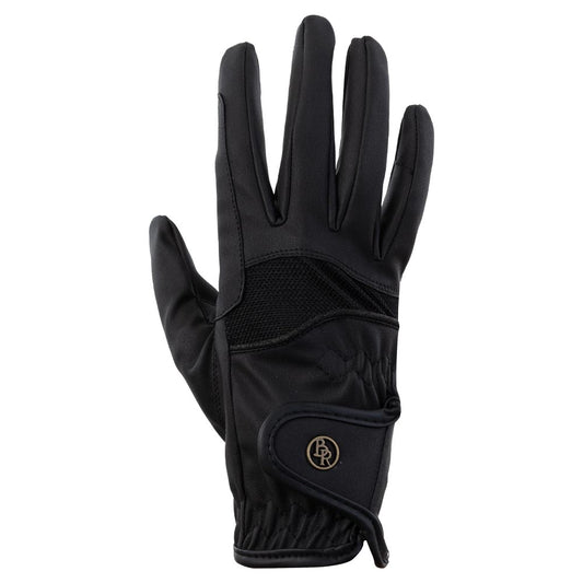 BR Riding Gloves - Stork - Black - Size 8