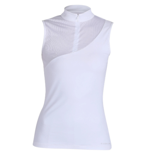 Shires Aubrion White Luton Show Shirt Small reg $68.00