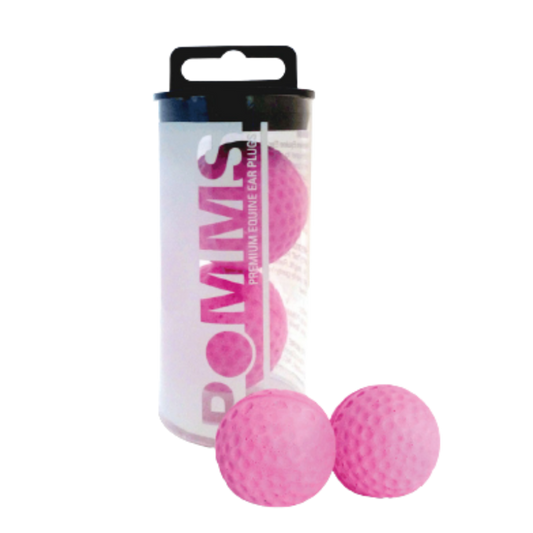 Pomms® Equine Ear Plugs - Horse Size Original - Pink