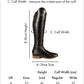 Premier Equine UK Passaggio Ladies Leather Field Tall Riding Boot - Black UK6/Euro 39 Wide Calf
