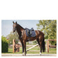 BR Clearance - ANKY® Saddle Pad Nylon Dressage Luminous XB24003 Dark Navy Full - Clearance Reg $149.00