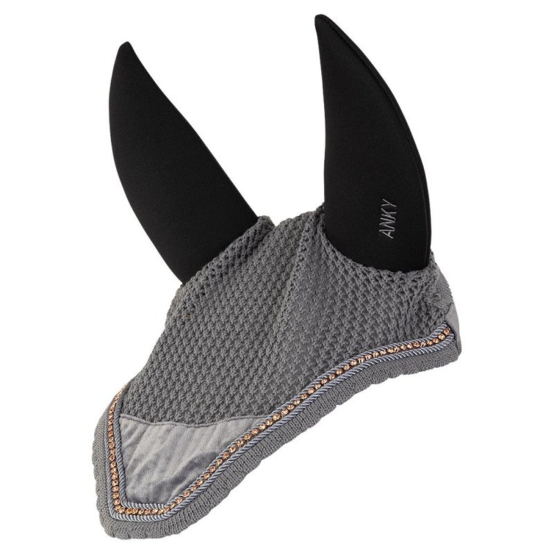 ANKY® Ear Bonnet Stones ATB23009 - Neoprene Ears -Steel Grey Full