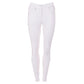 ANKY® Riding Breeches Glitter & Glamour Full Leather Seat - White - Size 44 Euro limited edition