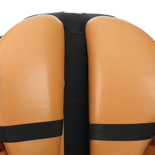 BR Acavallo Ortho-Coccyx Gel Out Seat Saver Medium or Large Dressage Black