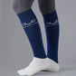 Premier Equine UK Adults Thin Stretch Riding Socks (2 Pairs) Navy (one size fits all)