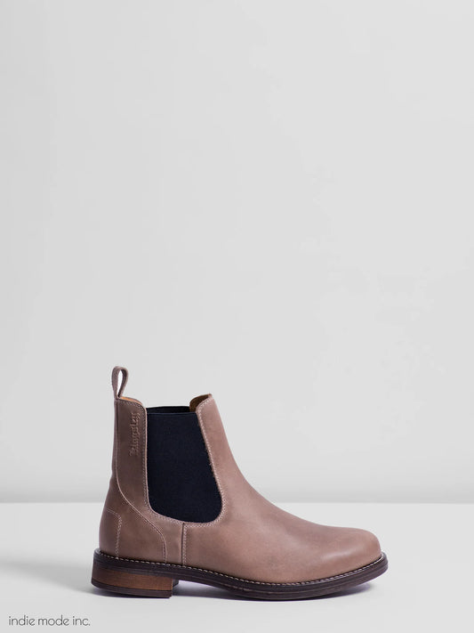 Kingsley Amsterdam Boot Euro 39 Gaucho Grey/Navy Elastic - SALE! Reg $329.00