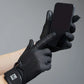 Premier Equine UK Bordoni Leather Mesh Riding Gloves - Black/Medium(7.5)