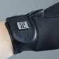 Premier Equine UK Bordoni Leather Mesh Riding Gloves - Black/Medium(7.5)
