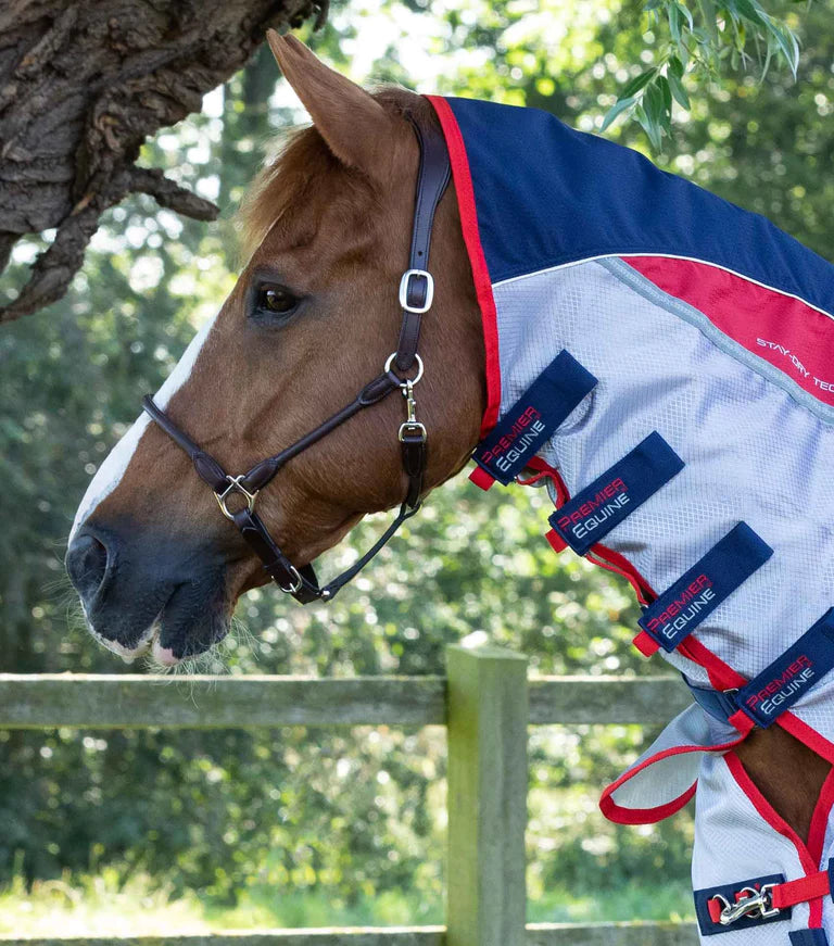 Premier Equine UK Buster Stay-Dry Super Lite Fly Rug with Surcingles - Navy (75” or 78” or 81”)