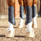 Premier Equine UK Carbon Air-Tech Single Lock Brushing Boots Navy