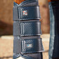 Premier Equine UK Carbon Air-Tech Single Lock Brushing Boots Navy