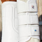Premier Equine UK Carbon Air-Tech Single Lock Brushing Boots White