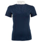 BR Equestrian Cork Ladies Short Sleeve Competition Shirt - XXS - Pants Blue