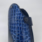 Kingsley Olbia 01 Riding Boots - Nature Blue / Brilliant Crocodile Blue - Fully Sheepskin Lined! - Size 40 MA XS