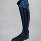 Kingsley Olbia 01 Riding Boots - Nature Blue / Brilliant Crocodile Blue - Fully Sheepskin Lined! - Size 40 MA XS