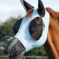 Premier Equine UK Comfort Tech Lycra Fly Mask Xtra (Blue) Large