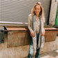 *AWST “Lila” Snaffle Bit Pashmina Scarf, 28 x 72″ - Blue - *CLEARANCE REG $45.00