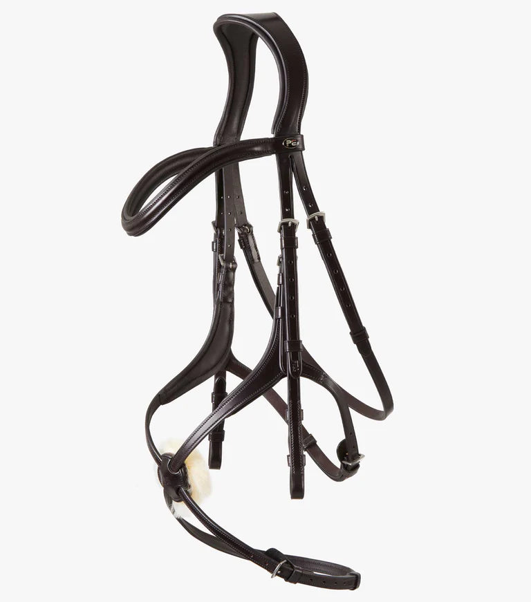 Premier Equine UK Glorioso Grackle Bridle - Full - Brown