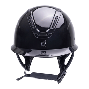 Karben Amity LVSH Riding Helmet Wide Peak - Gloss Black - Medium (55-57)
