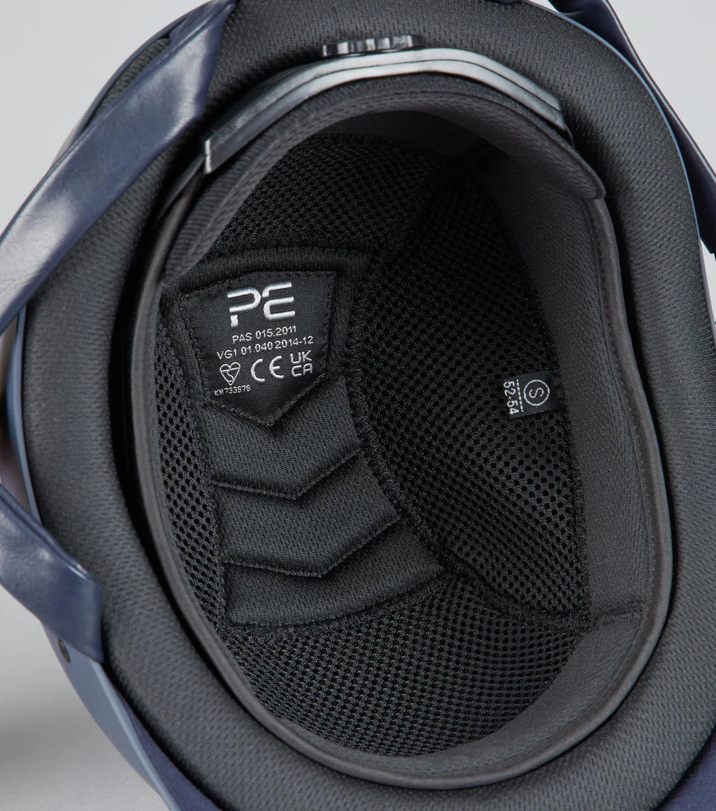 Premier Equine UK Riding Helmet Liner Black Medium