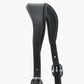 Premier Equine UK Hennaroso Rolled Anatomic Leather Halter Black (cob or full)