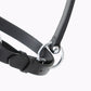 Premier Equine UK Hennaroso Rolled Anatomic Leather Halter Black (cob or full)