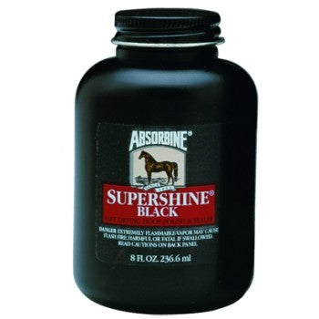 ABSORBINE SUPERSHINE BLACK 240ml ** Leaky bottle 50% off - no returns **