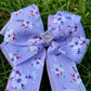 Adilize Designs Competition Show Bows - Purple Floral