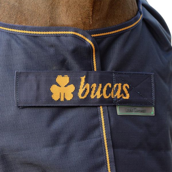 Bucas Irish Turnout 150gr Black & Gold - 75"/78”/81"/84"