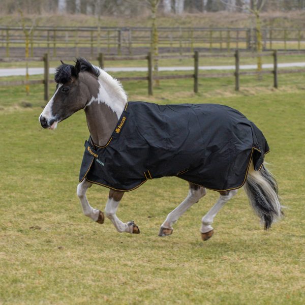 Bucas Irish Turnout 150gr Black & Gold - 75"/78”/81"/84"