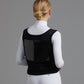 Premier Equine UK Lycra Vest Competition Bib - Black