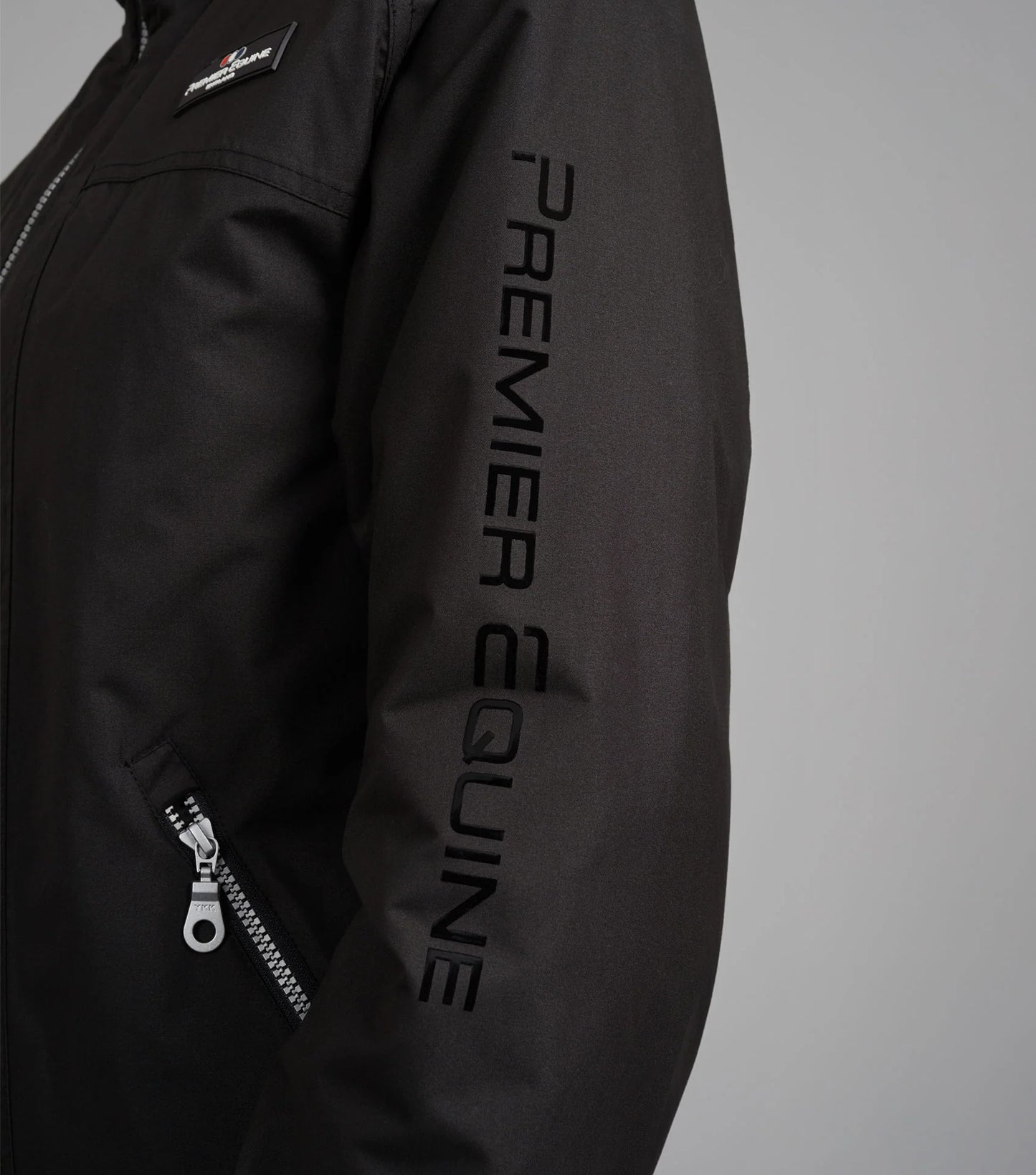 Premier Equine UK Pro Rider Unisex Waterproof Riding Jacket Black (XL or XXL)