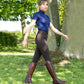 Premier Equine UK Sophia Ladies Full Seat High Waist Riding Breeches - Chocolate