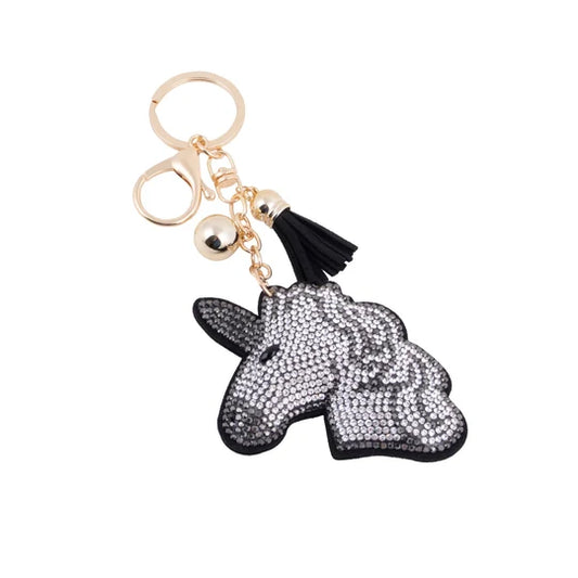 Unicorn Glitter Keychain