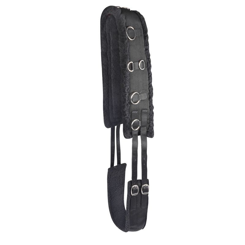 Waldhausen Fleece Lined Surcingle- Full and Pony Sizes -Black