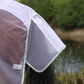 Shires Highlander Fine Mesh Fly Sheet/Neck Set - White/ Sage - 78"