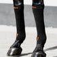 Incrediwear Equine Circulation Hoof Socks (Pair) Black