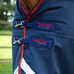 Premier Equine UK Buster Hardy 200g Half Neck Turnout Rug Navy 7’0”/84”