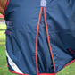 Premier Equine UK Buster Hardy 200g Half Neck Turnout Rug Navy 7’0”/84”